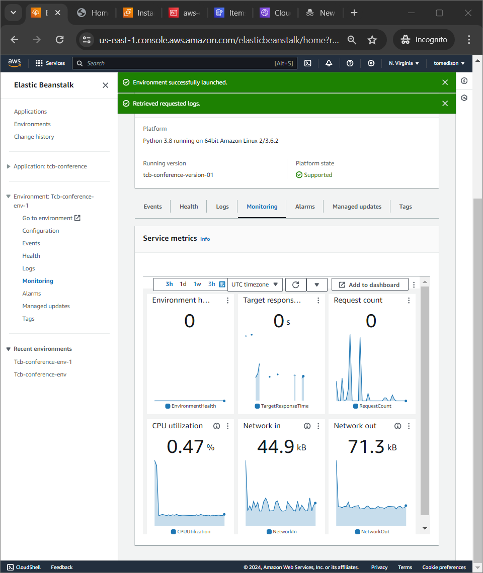 Autoscalable web application deployment
